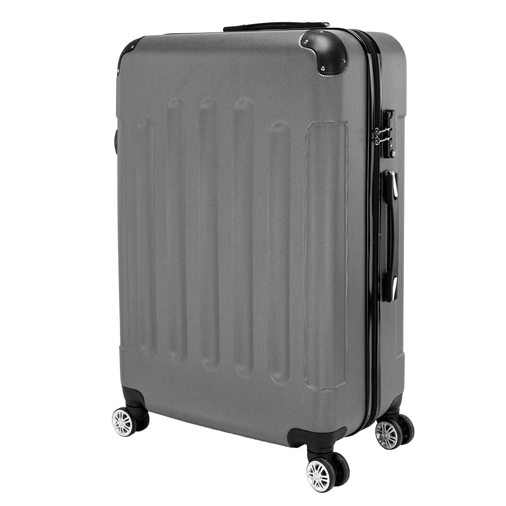 Lowestbest 3Pcs Traveling Luggage Set, Portable Large Capacity Luggage Bags for Travel, DarkGray Lowestbest 3Pcs Traveling Luggage Set, Portable Large Capacity Luggage Bags for Travel, DarkGray