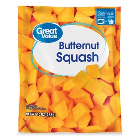 Great Value Butternut Squash Cubes, 10 oz (Frozen)