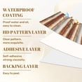 thumbnail image 6 of Modern Industrial Rusted Corrugated Metal Texture Vertical Stripes Industrial Wall Mural 17.7in x 9.8ft Self Adhesive Removable Wall Paper Renter Friendly Wallpaper for Bedroom Cabinets, 6 of 8