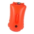 thumbnail image 2 of Boya de natación totalmente impermeable de PVC, bolsa inflable para equipo de natación, burbuja para adultos Naranja 28L, 2 of 8