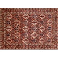 thumbnail image 1 of Ahgly Company Indoor Rectangle Traditional Orange Salmon Pink Persian Area Rugs, 3' x 5', 1 of 6