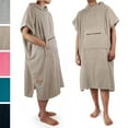 thumbnail image 1 of SUN CUBE Surf Poncho Changing Robe with Hood | Terry Cotton Changing Towel, 1 of 8
