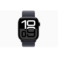 thumbnail image 2 of Restored Apple Watch Series 10 GPS 46mm Jet Black Aluminum Case with Sport Loop - Open Box, 2 of 5