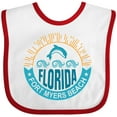 thumbnail image 3 of Inktastic Fort Myers Beach Florida Vacation Boys or Girls Baby Bib, 3 of 4