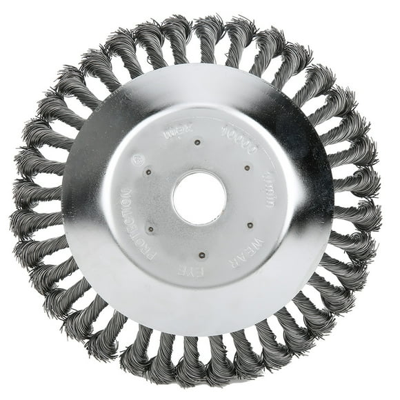 Hilitand 8 Inch Steel Wire Brush Cutter Head Brush Head For Deburring