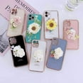 thumbnail image 2 of Étui Robuste pour iPhone 11 Pro Max, Bracelet Chaîne de Poignet, Style Fleur de Luxe - Rose, 2 of 5