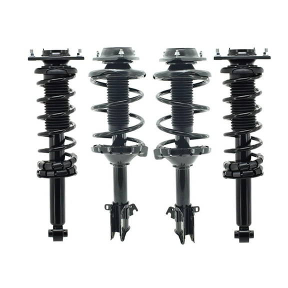 Set 4 Front-Rear Quick Complete Strut-Coil Spring For 2013 2014 Subaru Outback, AT, Automatic CVT