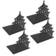thumbnail image 3 of Sujetalibros de Metal ANGGREK Borde Redondeado Negro, 3 of 8