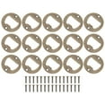 thumbnail image 2 of Worgeous 30 Pcs  Convenient Insert Bottle Openers Portable Lid Openers Household Can Openers with Screws, 2 of 8