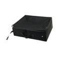 thumbnail image 1 of Caja de arena portátil con tapa con cremallera y transportista de manija de transporte Caja de viaje fácil para transportar bandeja de arena plegable, 1 of 8
