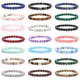 thumbnail image 2 of Pulsera de cuentas de piedra Natural para hombres y mujeres, cuarzo de cristal, amatista, aguamarinas, Jades, joyería, ágata, brazalete elástico, 2 of 4