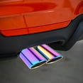 thumbnail image 5 of Stainless Steel Car Exhaust Pipe Cover Decor - Enhance Vehicle Appearance with Easy-to-Install Sporty Tailpipe Decoration for Automotive Customization, 5 of 5