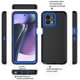 thumbnail image 2 of For Moto G 5G 2023 Case,Sturdy Phone Case for Motorola G 5G 2023 6.5",Njjex Full-Body Shockproof Protection Hard Plastic & Shock Absorption Rubber Rugged Bumper 3-in-1 Case Cover -Blue, 2 of 6