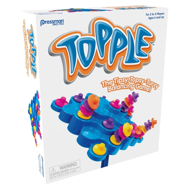 Juego de mesa Pressman Toy Original Topple para 2-4 jugadores a partir de 6 años