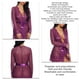 thumbnail image 5 of Mujeres Encaje camisón traje ver a través de V Masajeadores cuello Lencería panty frente abierto Outwear con cinturón, 5 of 6