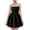 Black, variant on Kaprioy Girls Party Dresses Casual Summer Dress Crew Neck Tween Sundress Party Dresses Birthday Dresss Summer Dress