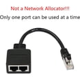 thumbnail image 4 of Network adapter RJ45 1 to 2, RJ45 A double adapter for male and female, 22 cm, 4 of 5