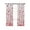 Red, variant on Grey Polka Dot Blackout Curtains, Light Blocking Print Window Curtains, Modern Art Abstract Watercolor Dot Thermal Insulated Window Drapes for Living Room Kitchen Cafe 2 Panels, 104"W x 72"L