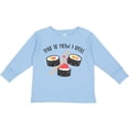 thumbnail image 3 of Inktastic Kawaii How I Roll Sushi Boys or Girls Long Sleeve Toddler T-Shirt, 3 of 5