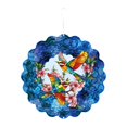 thumbnail image 1 of Campana viento con forma colibrí, colgante, decorativa, para interiores y exteriores, 2D, giratoria, hierro, 28 cm (11 pulgadas), para la, 1 of 8