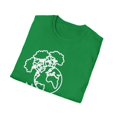 thumbnail image 5 of Save The Earth, Gildan Unisex Softstyle TShirt, Line Art Graphic Tee, S-3XL, 5 of 5