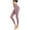 Pink, variant on Women Workout Athletic Running Fitness Leggings Pants Yoga Sports Activewear High Waist Compression Tights for Gym Training