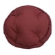 thumbnail image 5 of Cubierta del taburete de bar Cubiertas del taburete de bar de cuero sintético Silla redonda Protector del asiento Borgoña 33x10cm Borgoña 33x10cm Magideal Cubierta del taburete de bar, 5 of 7