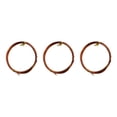 thumbnail image 2 of Vogacara Alambres artesanales Material de aluminio Hilo trenzado Buena flexibilidad Líneas de joyería Diseño exquisito para la fabricación Bronce 3piezas, 2 of 6