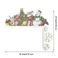 thumbnail image 2 of Festive Wooden Christmas Door Frame Corner for Party Celebration and Seasonal Interior Design, 2 of 6