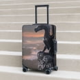 thumbnail image 6 of Fuzoiu Black Dragon Cliff Dawn Print Suitcase Cover,Washable Luggage Covers for Suitcase,Elastic Luggage Protector Cover,Scratch Resistant Travel Suitcase Covers-X-Large, 6 of 7
