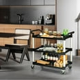 thumbnail image 2 of Giantex Rolling Service Cart, Heavy Duty Utility Cart for Kitchen, Restaurant, Office, Warehouse, Garage, 2 of 9