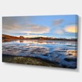 thumbnail image 2 of Approach To Dyrholaey Durign Sunrise - Grande Impression sur Toile Seashore, 2 of 4