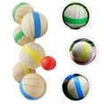 thumbnail image 3 of ELAYARD 7 Pcs Boules pour Enfants Brun pour Réunions de Famille, 3 of 7