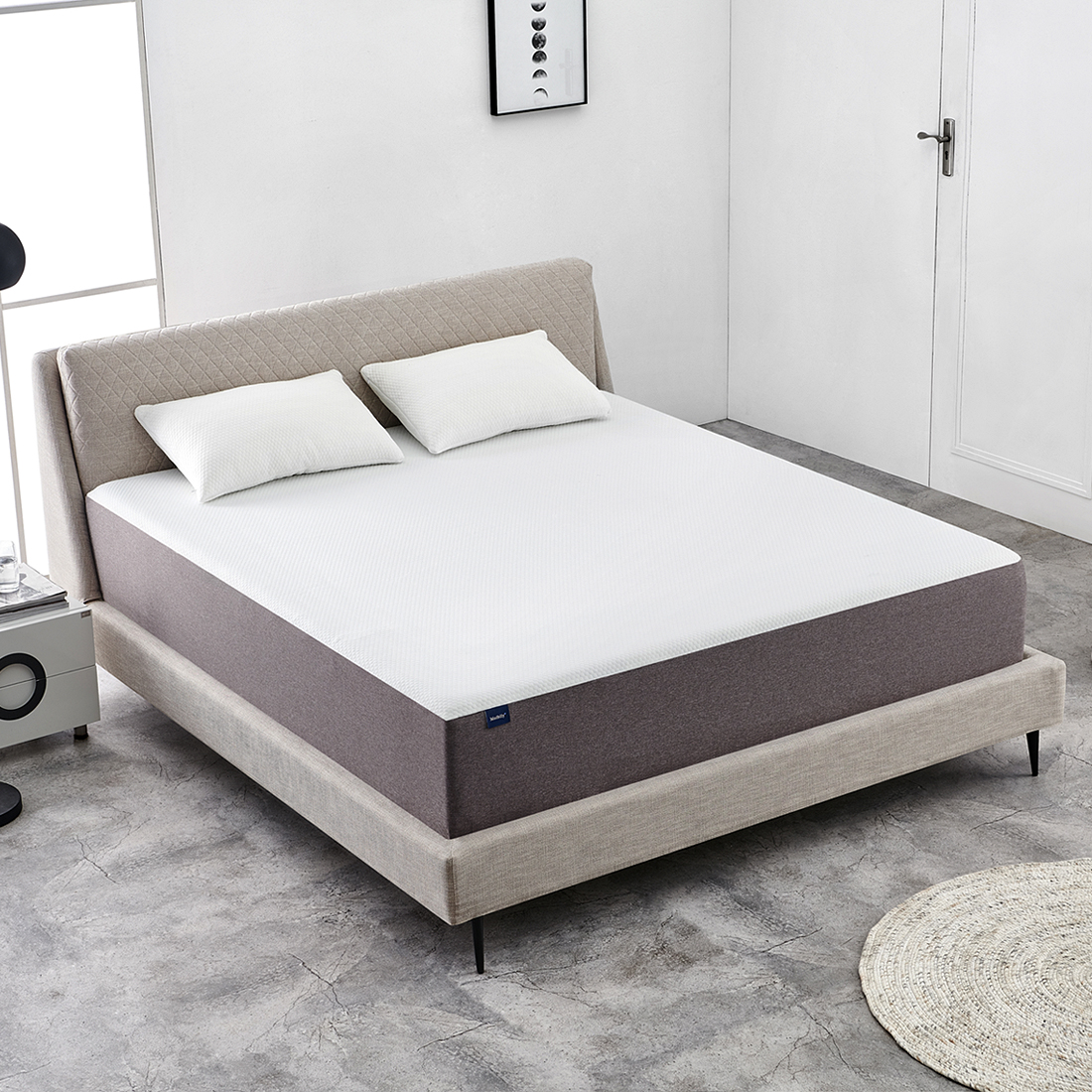 Buy Queen Mattress, Molblly 10 Inch CoolingGel Memory Foam Mattress in