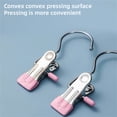 thumbnail image 5 of Giyblacko Hooks for Hanging Laundry Hook Strap Clip Boot Rack Heavy Duty Clothing Pin Portable Metal Drying Clip For Bras Socks Towels Underwear, 5 of 7
