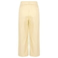 thumbnail image 2 of YONGHS Kids Girls Casual Baggy Wide Leg Palazzo Pants Solid Color Beach Trousers with Pockets Khaki 9-10, 2 of 7