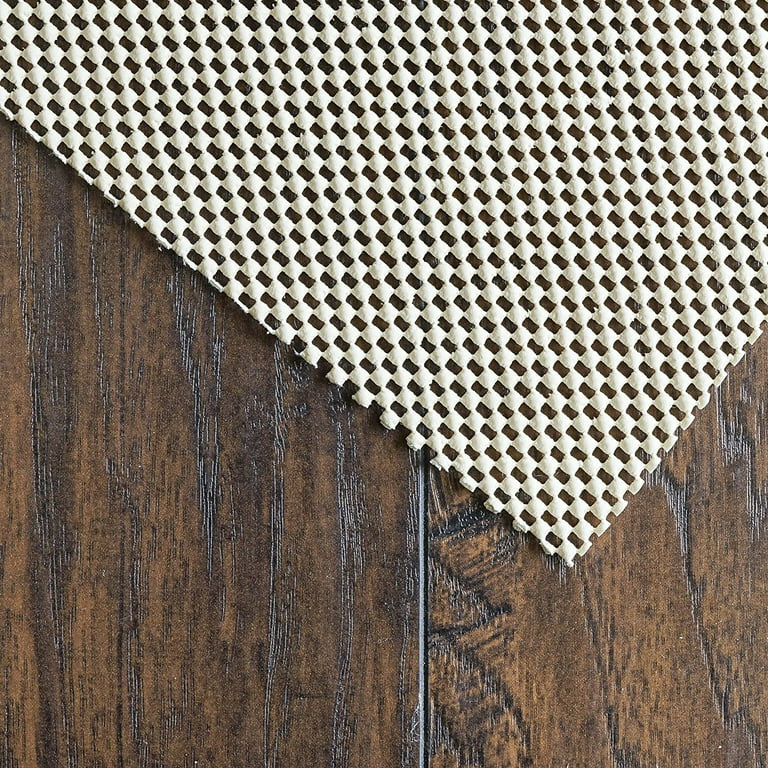 RUGPADUSA - Super-Lock Natural - 2'x6' - 1/8 Thick - Natural Rubber -  Gripping Open Weave Rug Pad - More Durable Than PVC Alternatives, Safe for  All