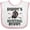 White and Pink, variant on Inktastic Turkey Hunter Daddys Hunting Buddy Boys Baby Bib