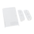 thumbnail image 2 of Funda protectora transparente para Switch, abertura precisa de orificios, alta transparencia, funda para consola de juegos dividida, 2 of 12