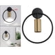 thumbnail image 5 of Lámpara de pared LED GU10 moderna, foco individual, focos, blanco/blanco cálido Negro + Oro Blanco, 5 of 7