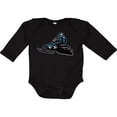 thumbnail image 3 of Inktastic Snowmobile Gift Ideas Boys or Girls Long Sleeve Baby Bodysuit, 3 of 5