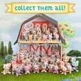 thumbnail image 5 of Sunny Days Entertainment Honey Bee Acres Cloverberrys Cow Family – 4 Miniature Flocked Dolls | Small Collectible Figures | Pretend Play Toys for Kids, 5 of 5