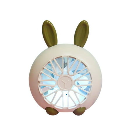 

SHENGXINY Handheld Mini Fan Clearance Cartoon Animal Desktop Mini Fan With Light Outdoor Summer Cool Usb Charging Fan