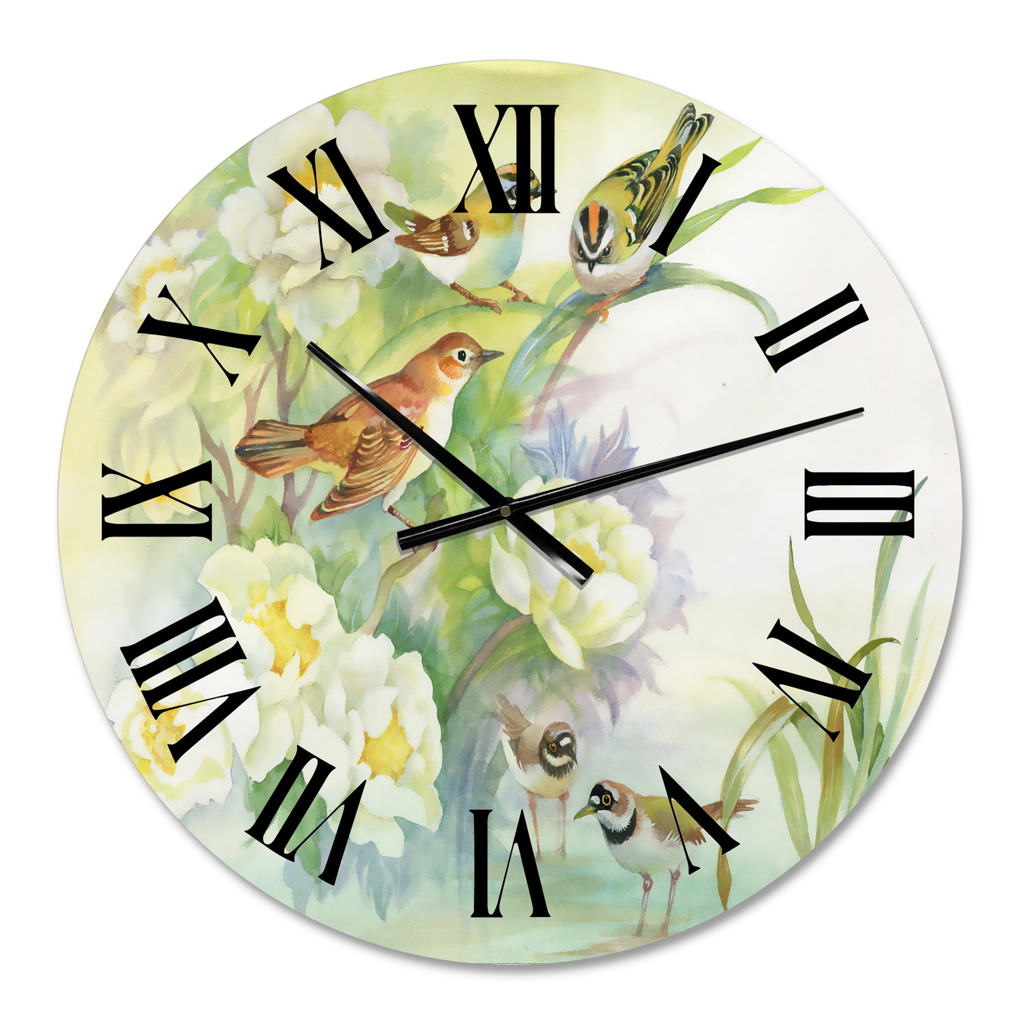 Designart 1 in Quartz Traditional Wall Clock