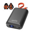 thumbnail image 1 of Batería portátil HIMONI de 7.4V/5V y 20000mAh para chaleco térmico, compatible con ORORO, 1 of 7