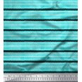 thumbnail image 1 of Soimoi Modal Satin Fabric Stripe Block Fabric Prints by Yard 42 Inch Wide, 1 of 3