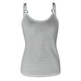thumbnail image 4 of JIUKE Tank Tops for Women Sleeveless Solid Color Knit Casual Summer Loose Fitted Cute Beach Tee Tops, 4 of 5