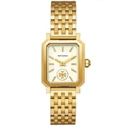 Tory Burch The Robinson Womens Cream Dial Gold-Tone Quartz Watch TBW1500