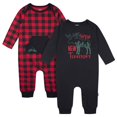 thumbnail image 1 of Gerber - 2pk Romper - Boy - Explore - Black - 24M, 1 of 1