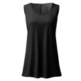 thumbnail image 4 of FAIWAD Womens Workout Tank Tops Summer Casual Sleeveless Athletic Shirts Split Back Flowy Running Blouses, 4 of 7